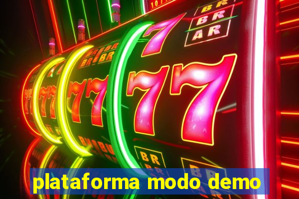 plataforma modo demo